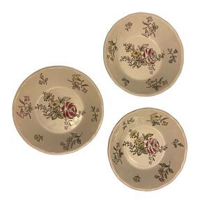 Spode England Marlsbrough‎ Sprays 1970 Floral Dessert or Fruit Bowl